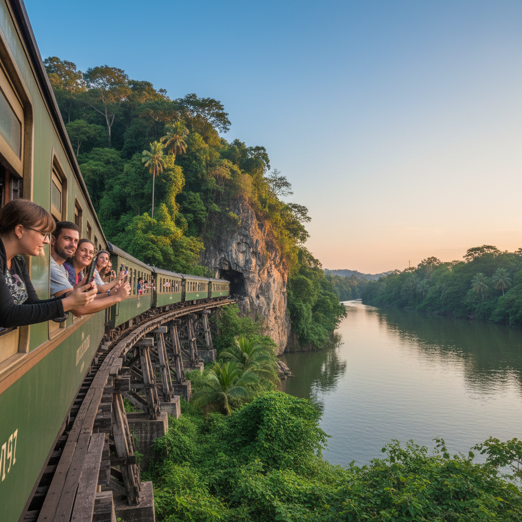 Trajet en Train sur le Chemin de fer de la Mort