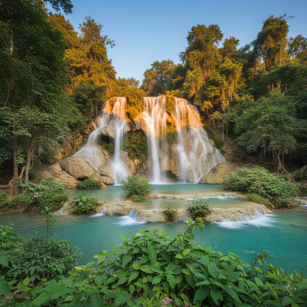 Sticky Waterfalls (Bua Tong)